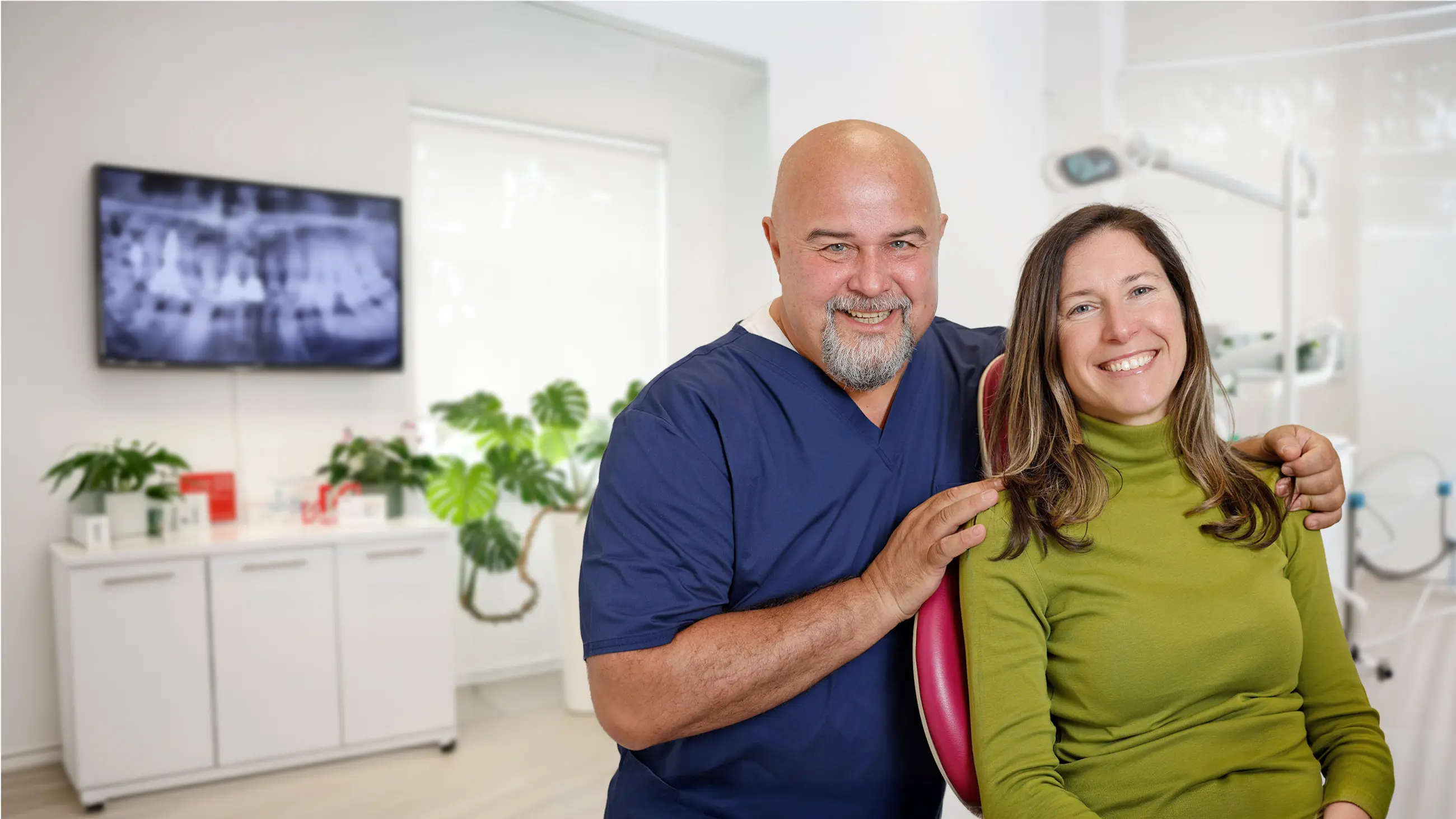 Dve pacientki v kliniki DentVitalis na Reki
